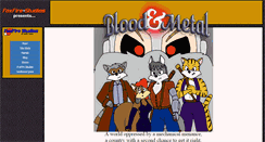 Desktop Screenshot of bloodandmetal.foxfirestudios.net